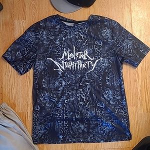 Brand New! romwe Monster Nightparty Shirt Size small